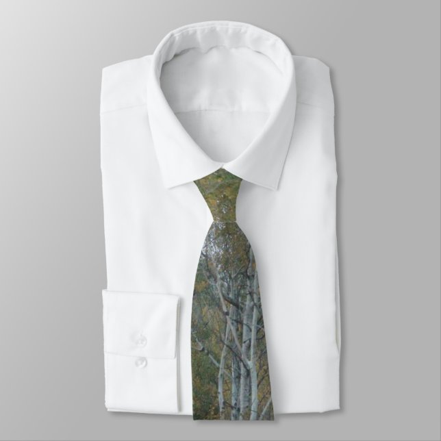 White Birch Necktie Slips (Bunden)