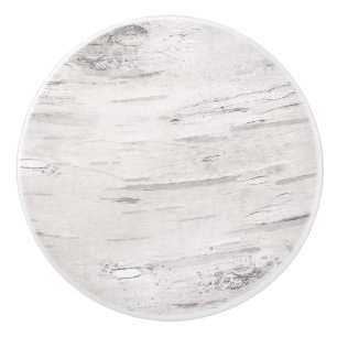 White Birch Wood Rustic Land Farmhouse Barn Knopp