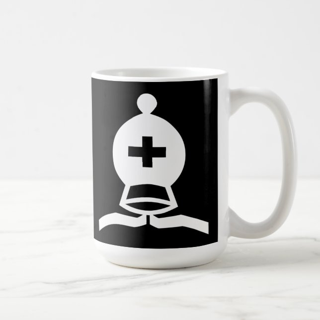 White Bishop Kaffemugg (Höger)