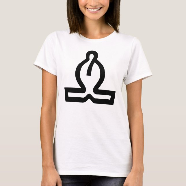White Bishop T-shirt (Framsida)