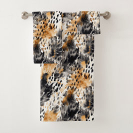 White Black Cream Leopard Animal
