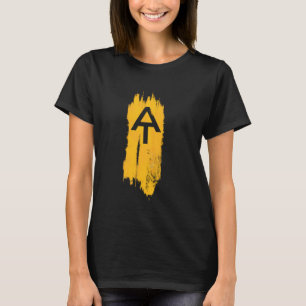 White Blaze Appalachian Trail AT Minimalist Hiking T Shirt