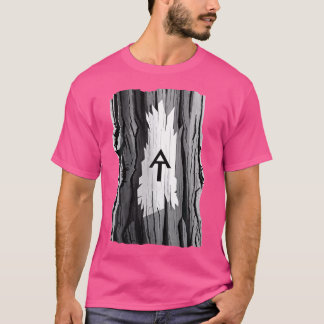 White Blaze Appalachian Trail Minimalist Hiking Gr T Shirt