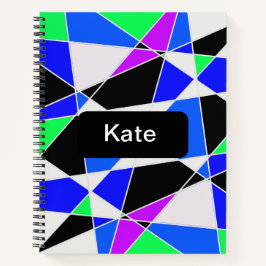 White blue Purple triangle abstract
