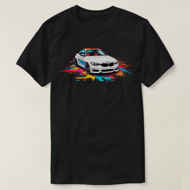 White BMW T Shirt (Design framsida)