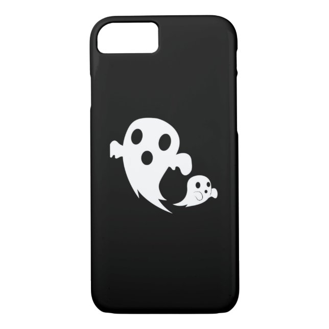 White Boo Case-Mate iPhone Skal (Baksida)