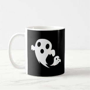 White Boo Kaffemugg