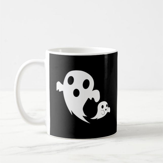 White Boo Kaffemugg (Vänster)