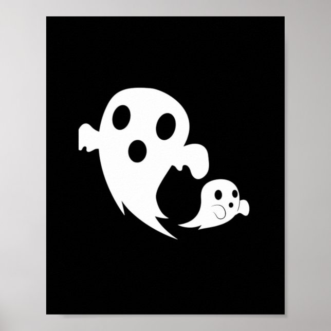 White Boo Poster (Framsidan)