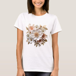 White Bouquet T Shirt