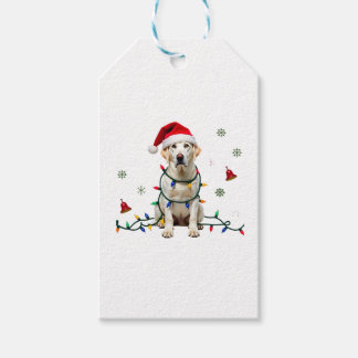 White Boxer Dog Ugly Christmas Sweater Funny Xmas  Presentetikett