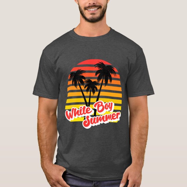 White Boy Summer vintage T Shirt (Framsida)