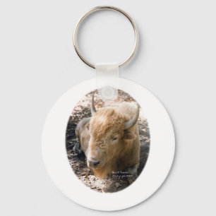 White Buffalo Nyckelring