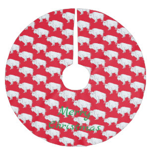 White Buffalo Thunder_Cove Julgransmatta Borstad Polyester