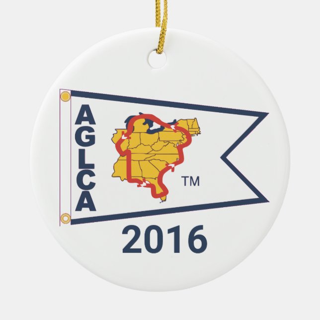 White Burgee (2016) Ceramic Ornament (Framsidan)