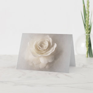 White Camelia-blomma Kort