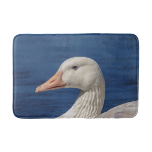 White Canadian Goose Badrumsmatta