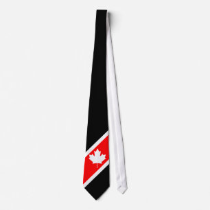 White Canadian Maple on Red White and Black Slips