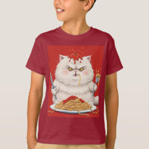 White Cat and Spaghetti, av Natasha Us