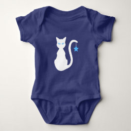 White Cat Baby Bodykostydräkt Tröja