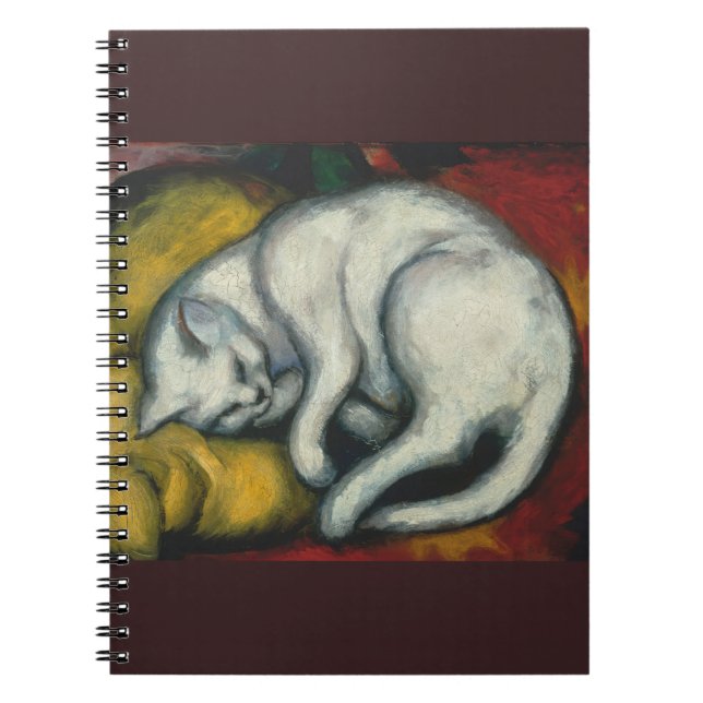 White Cat, Franz Marc Anteckningsbok (Framsidan)