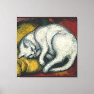 White Cat, Franz Marc  Canvastryck
