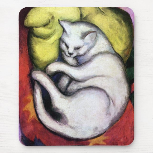 White cat, Franz Marc Musmatta (Framsidan)