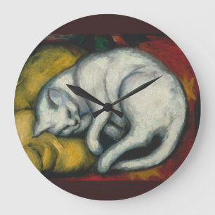 White Cat, Franz Marc Stor Klocka