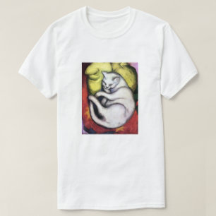 White cat, Franz Marc Tee