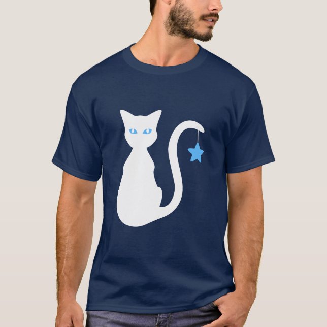 White Cat T-Shirt (Framsida)