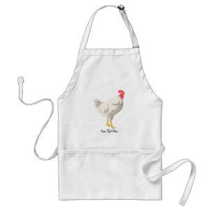 White Chicken Förkläde