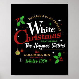 White Christmas Film 1954 Xmas Sång Haynes Syster Poster