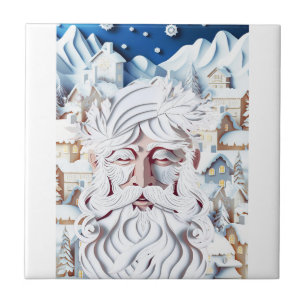 WHITE CHRISTMAS KAKELPLATTA
