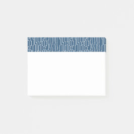 White Circuit Linjer Post-it Block