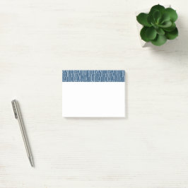 White Circuit Linjer Post-it Block