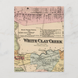 White Clay Bäck, Newark Vykort