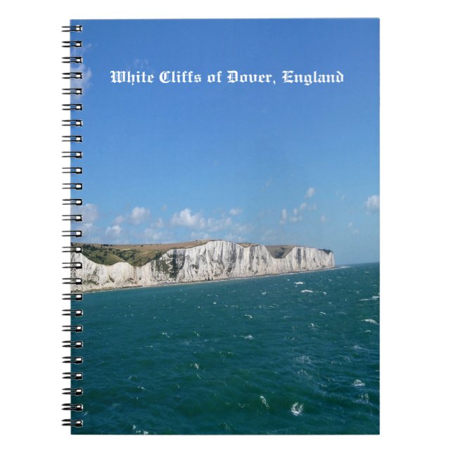 White Cliffs of Dover, England Anteckningsbok (Framsidan)
