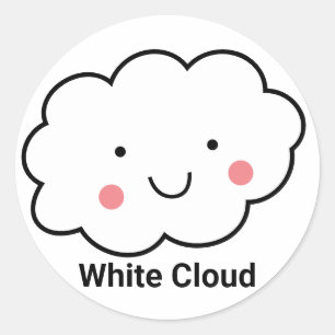 White Cloud EMS 911 Humor Runt Klistermärke