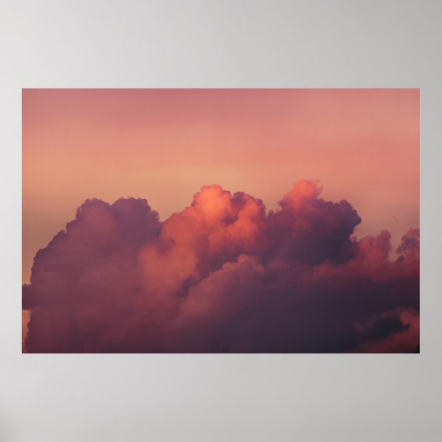 WHITE CLOUDS AND BLUE SKY POSTER (Framsidan)