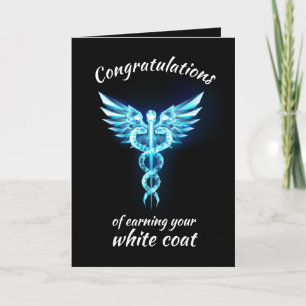 White Coat-ceremoni Crystal Medicinsk  Kort