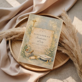 White Coat Pharmacy Graduation Inbjudningar