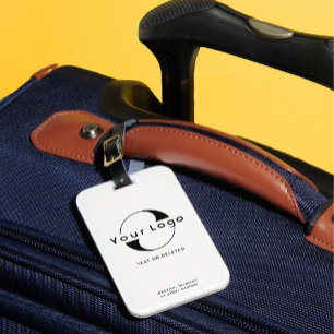 White Company logotyp Business brand Leather-band Bagagebricka