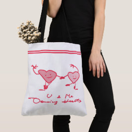 White Coral Hearts Par Valentine Tygkasse