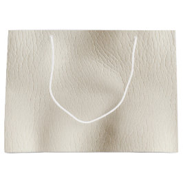 White Cream Faux Leather Bröllop