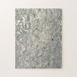 White Crystal Snö Puzzle LYCKA TILL! Pussel