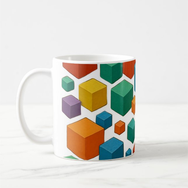 White Cube Mug Kaffemugg (Vänster)