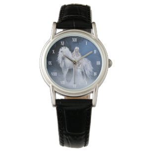 White Dam och Unicorn Classic Watch Armbandsur