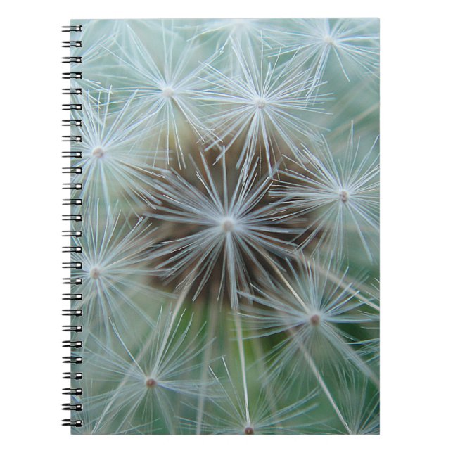 White Dandelion Anteckningsbok (Framsidan)