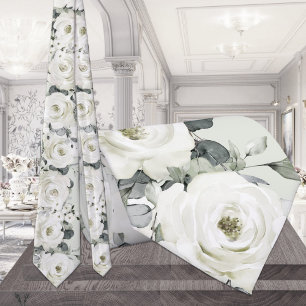 White Desdemona Ro Bröllop Sage Grönt Slips
