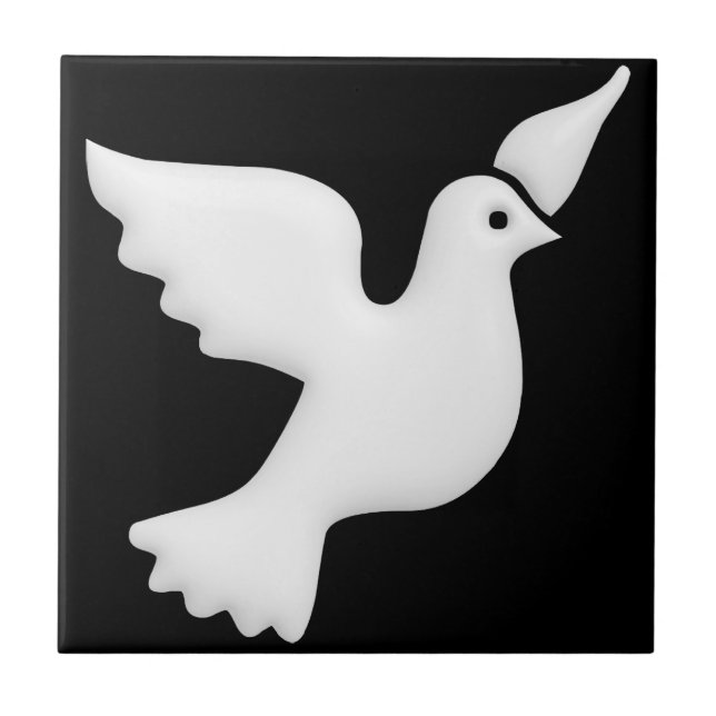 White Dove Belight Kakelplatta (Framsidan)